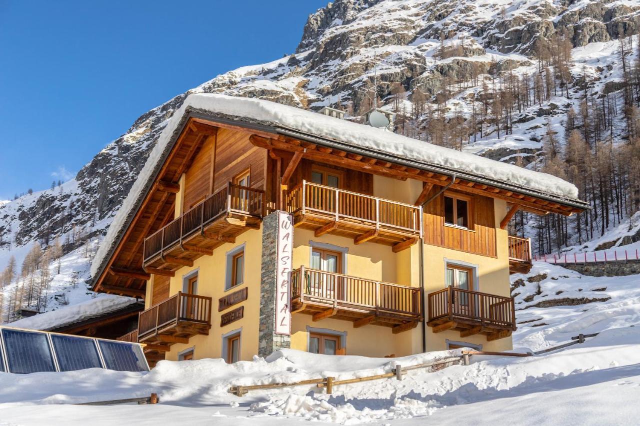 Walsertal Residence Gressoney-la-Trinité Exteriér fotografie